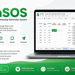 WASOS - Google Sheet Wasap Reminder System